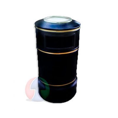 Cesto papelero de 150 Lts con cenicero