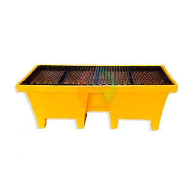 Pallet porta tambor para derrame 200 Lts