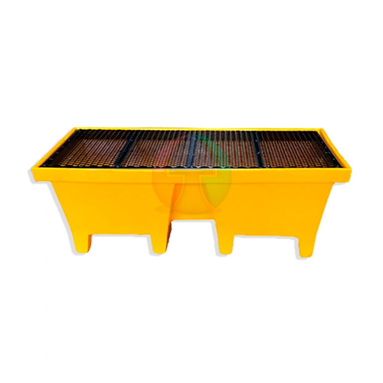 Pallet porta tambor para derrame 200 Lts